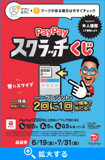 PayPay�X�N���b�`����